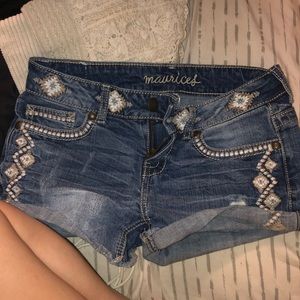 maurice’s jean shorts